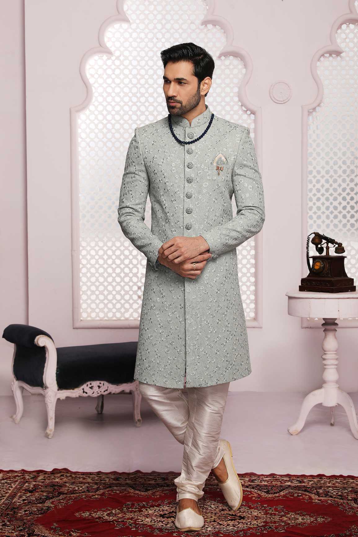 Latest Jodhpuri Design Traditional Sherwani