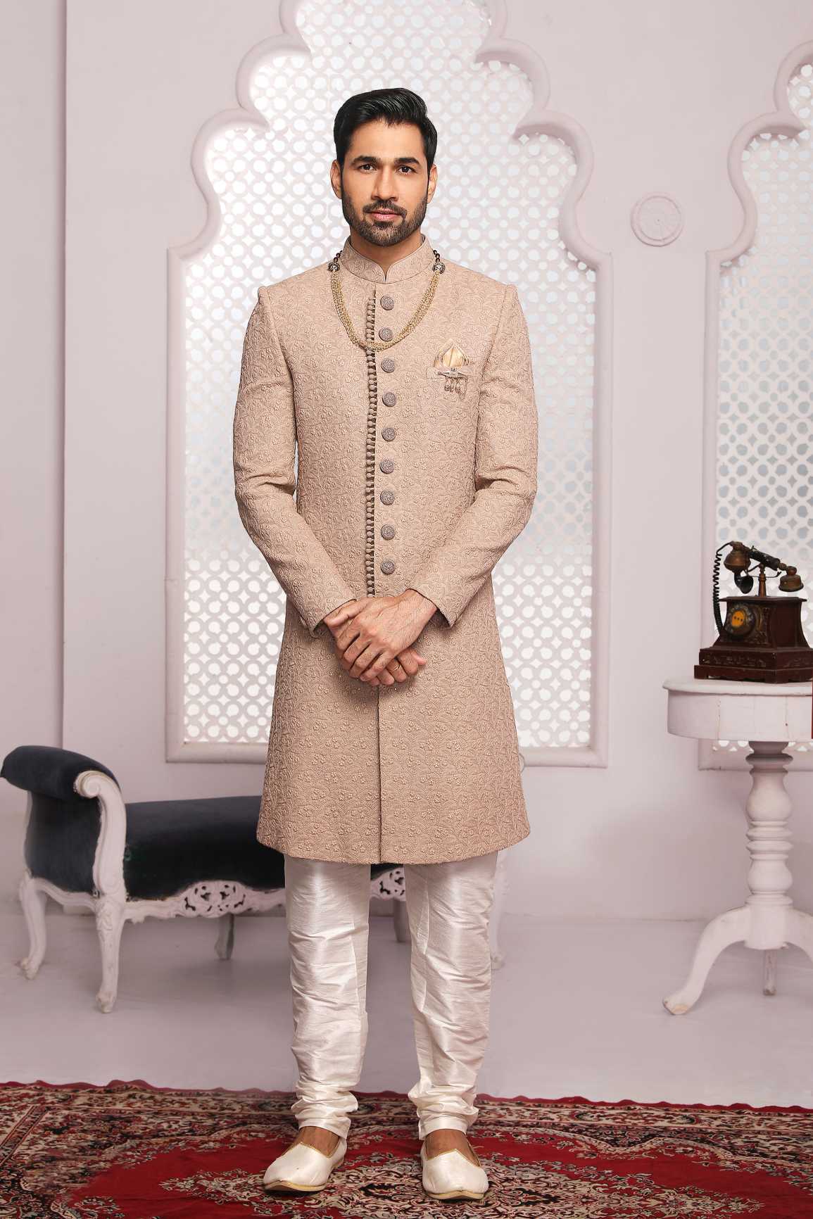 Latest Jodhpuri Design Traditional Sherwani