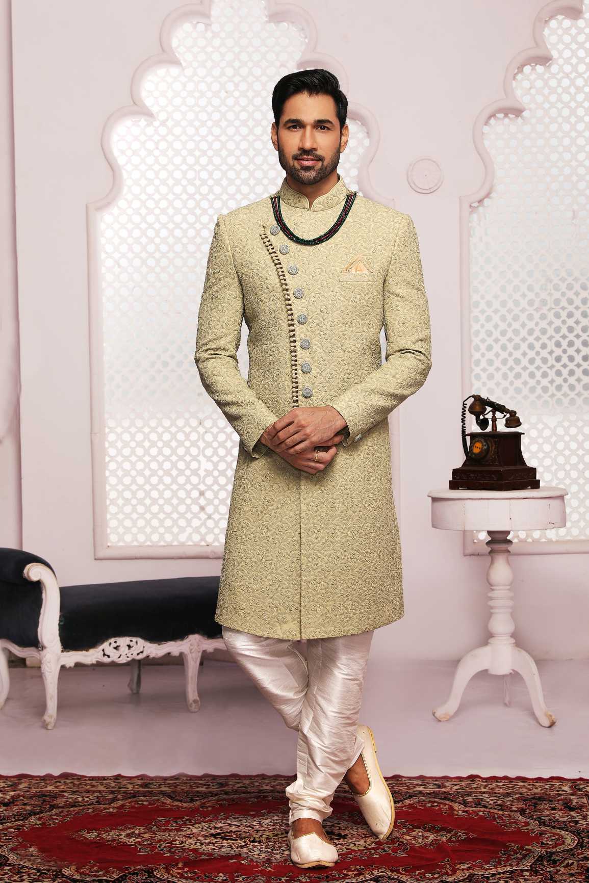 Latest Jodhpuri Design Traditional Sherwani