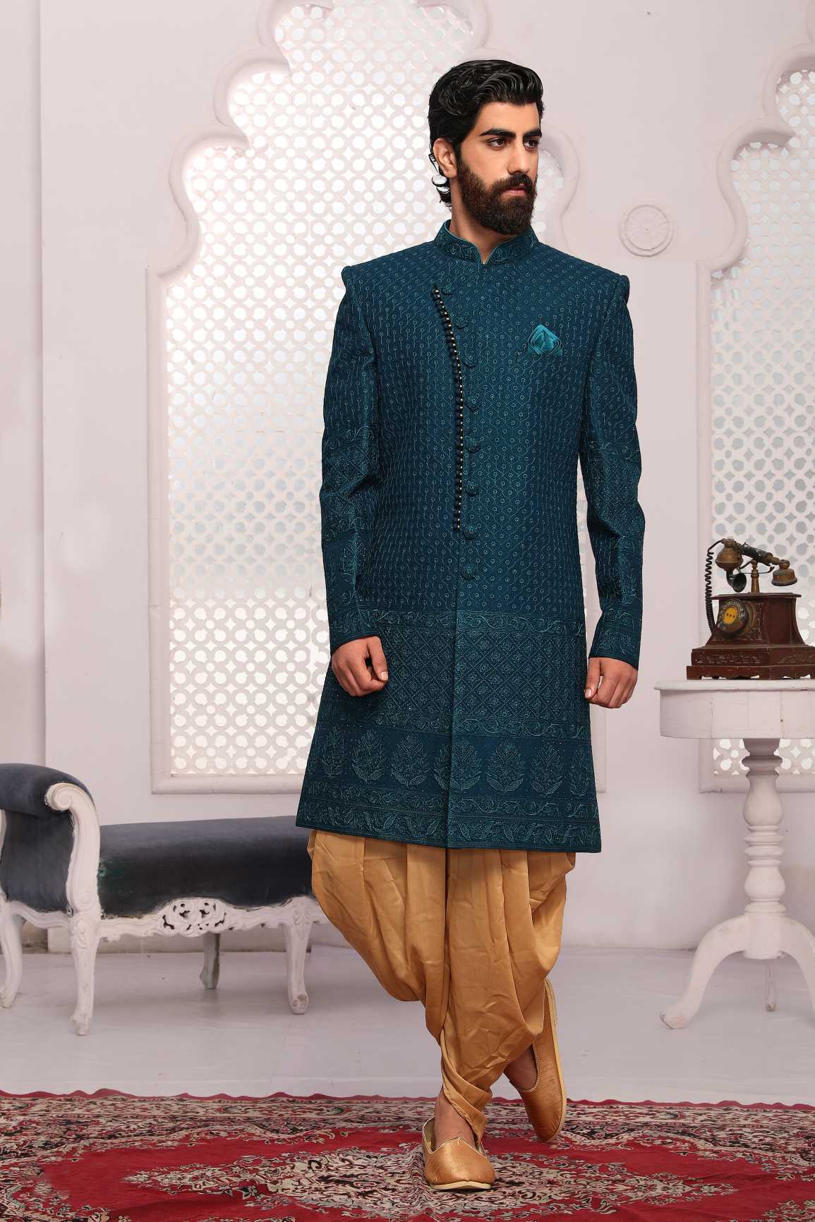 Latest Jodhpuri Design Traditional Sherwani