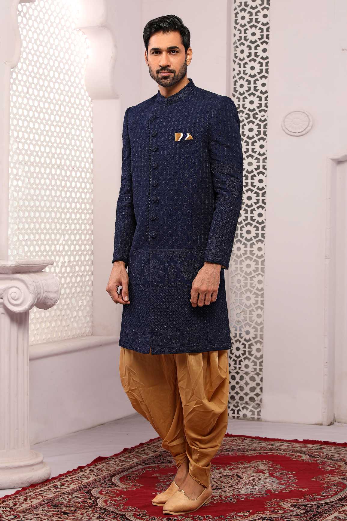 Latest Jodhpuri Design Traditional Sherwani
