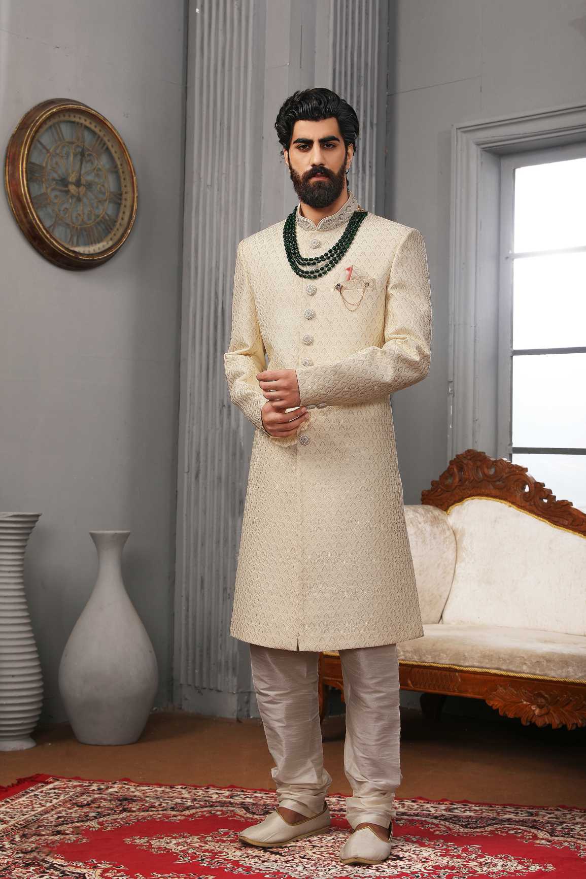 latest Indo Westren Ethnic Wedding Sherwani's