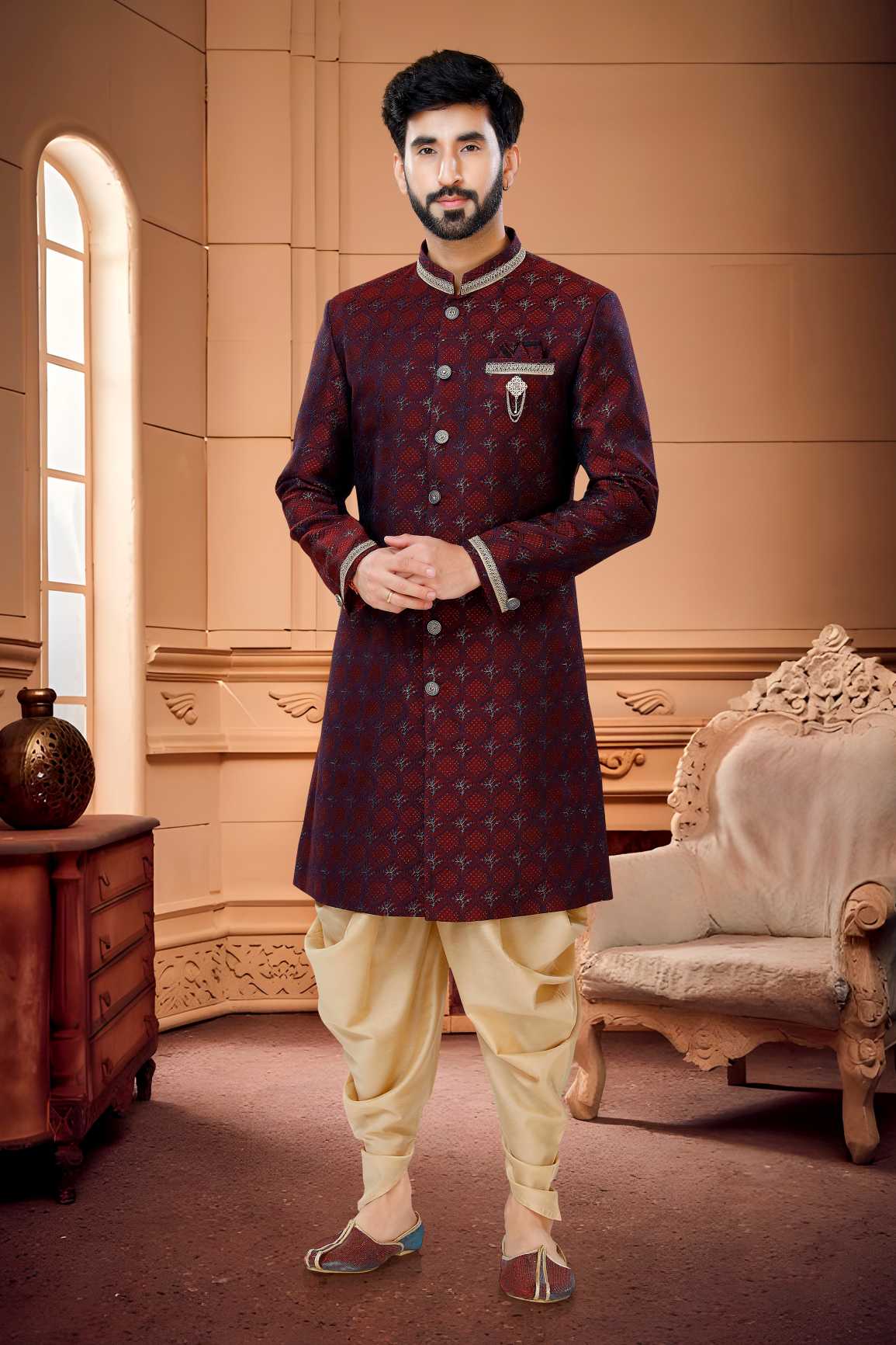 Indian Wedding Dress For Men New Classic Indo Westren Wedding Suits Sudarshansarees Indian Wedding Dress For Men New Classic Indo Westren Wedding Suits Sudarshansarees