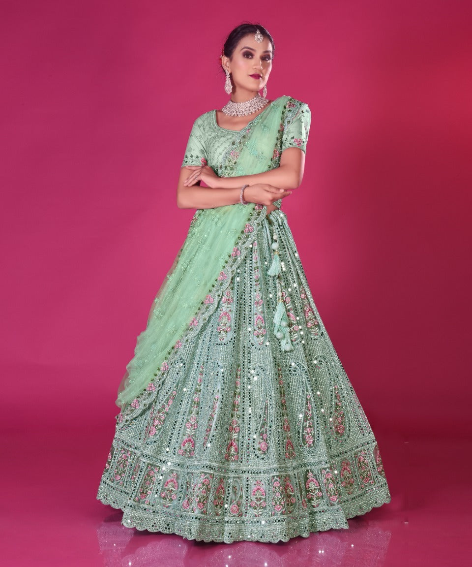 New Wedding and Festival Semi Stitiched Lehenga Choli