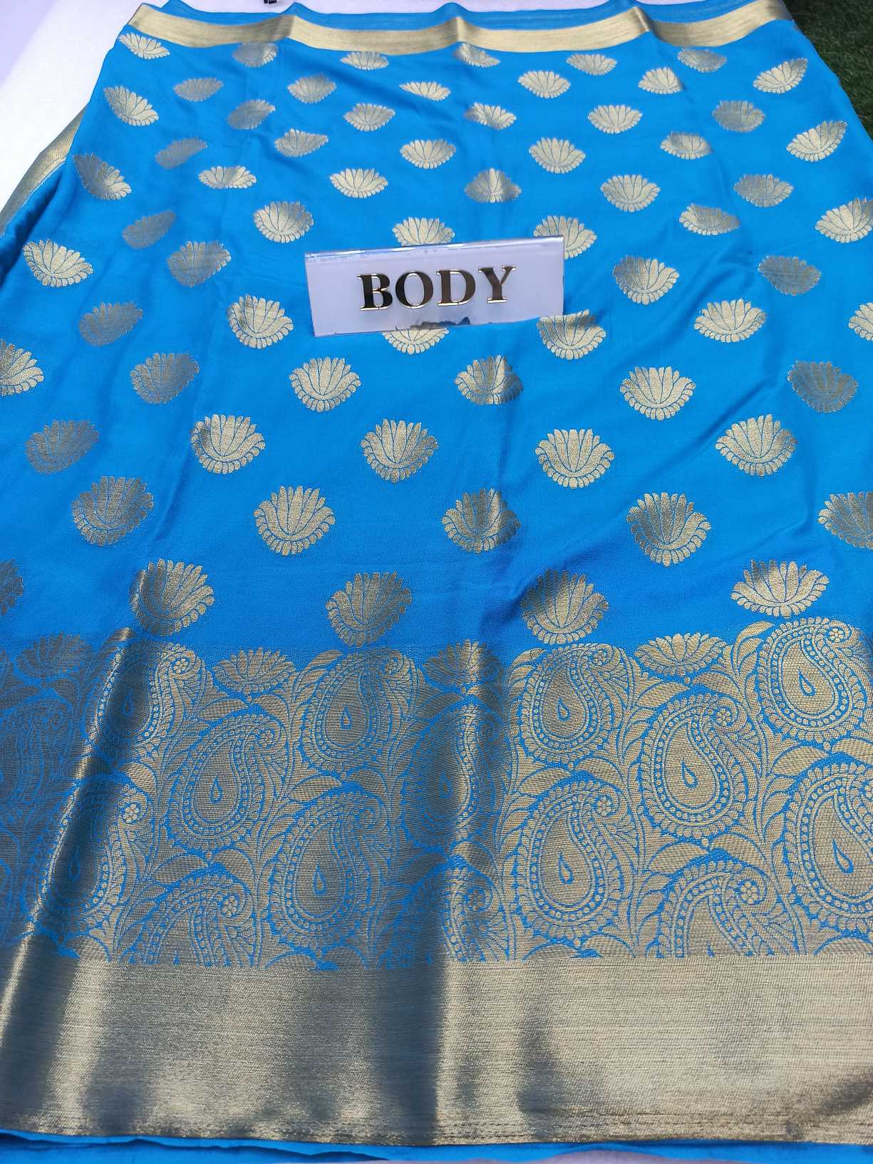 Georgette Silk saree