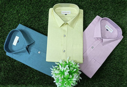 Pure Linen Shirts.