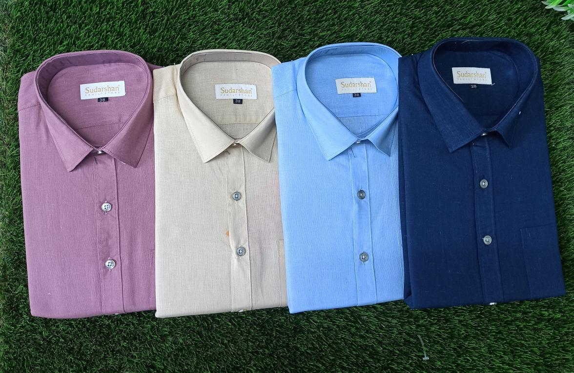 Pure Linen Shirts.