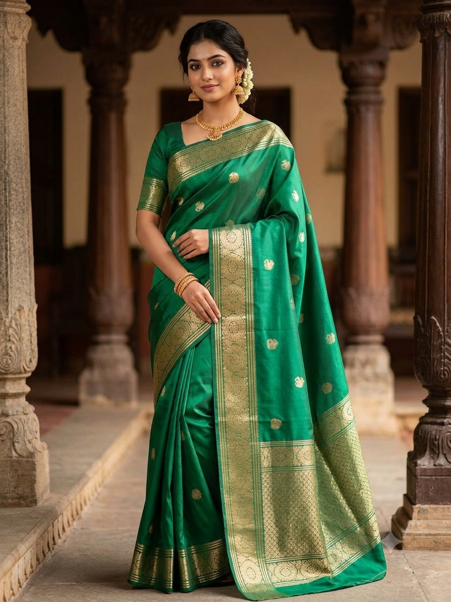 Pure Kanchipuram Silk Saree