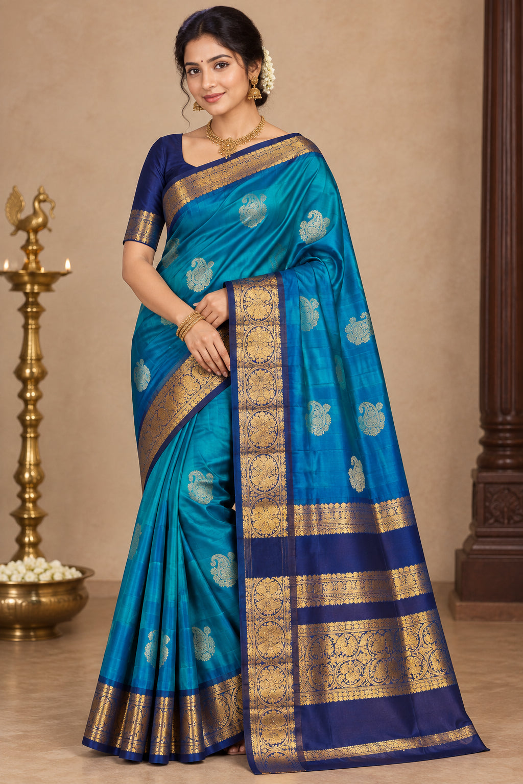 Pure Kanchipuram Silk Saree