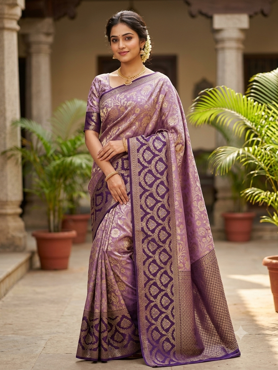 Pure Kanchipuram Silk Saree