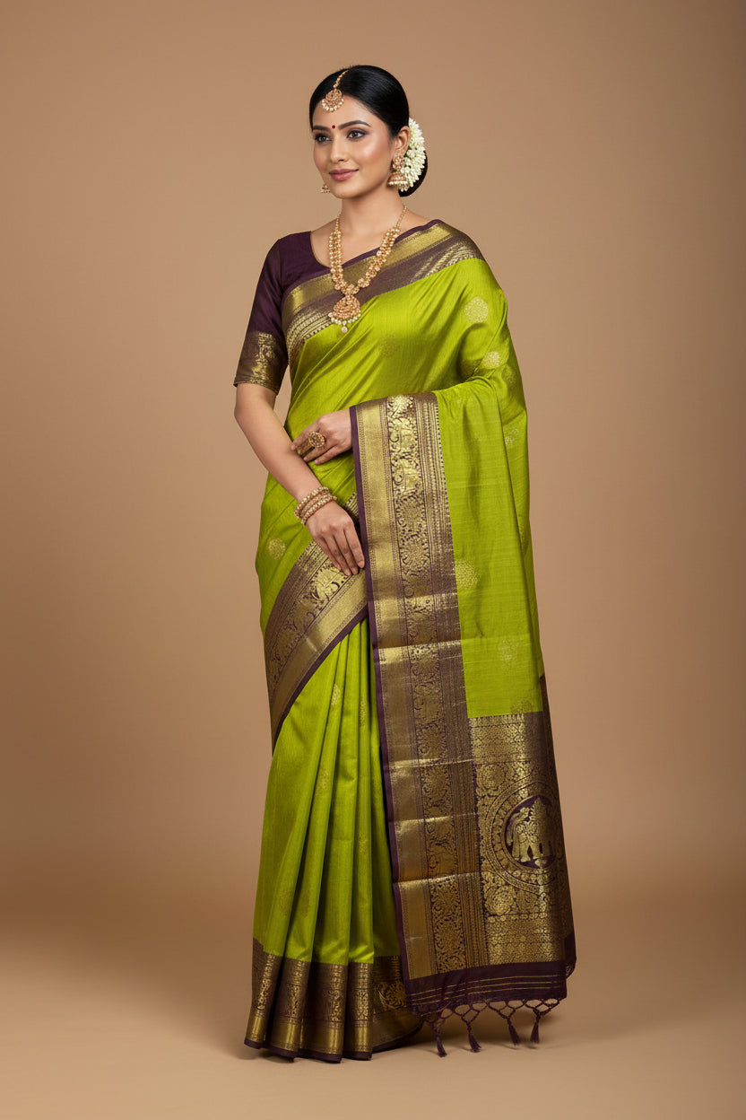Pure Kanchipuram Silk Saree