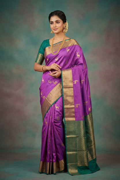 Pure Mysore Silk Saree.