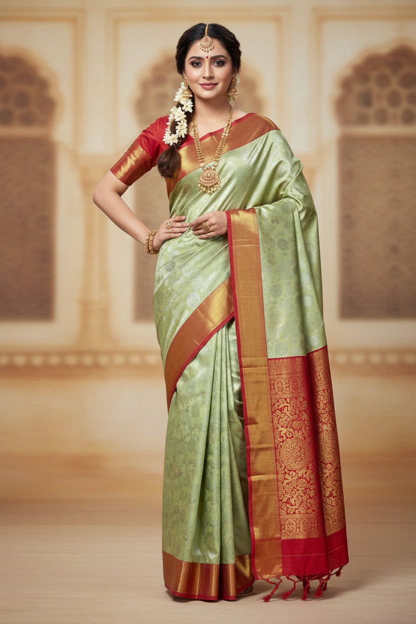 Pure Kanchipuram Silk Saree