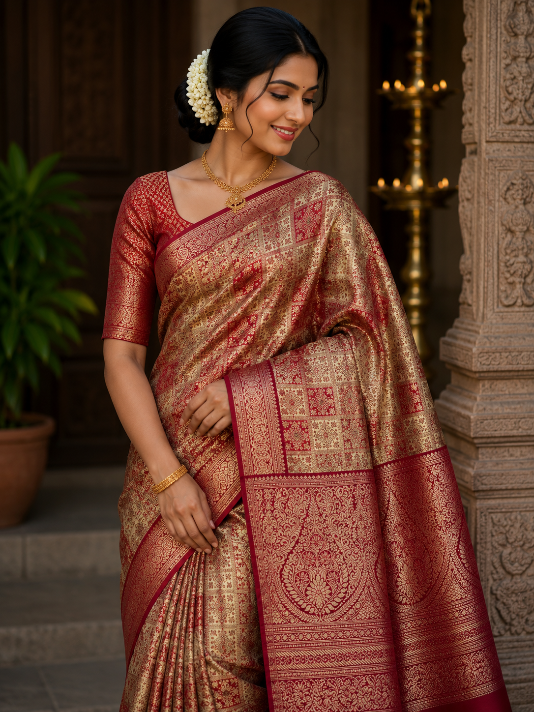Pure Kanchipuram SIlk Saree