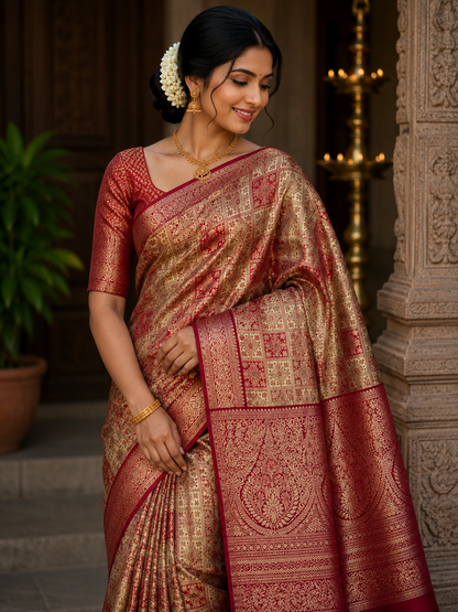 Pure Kanchipuram SIlk Saree