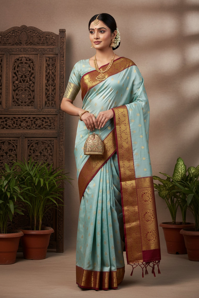 Pure Kanchipuram Silk Saree