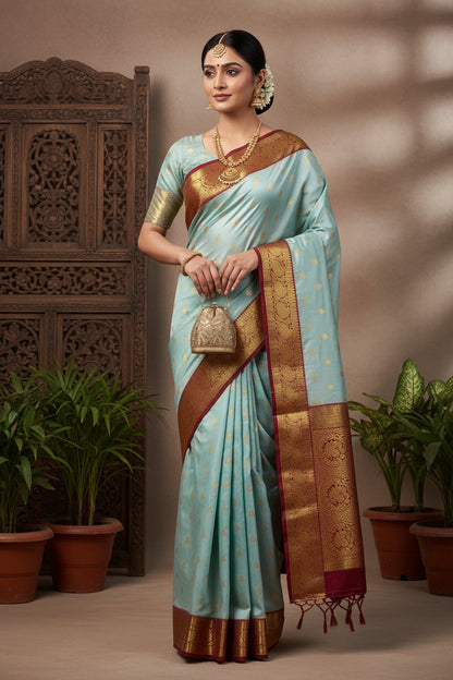 Pure Kanchipuram Silk Saree