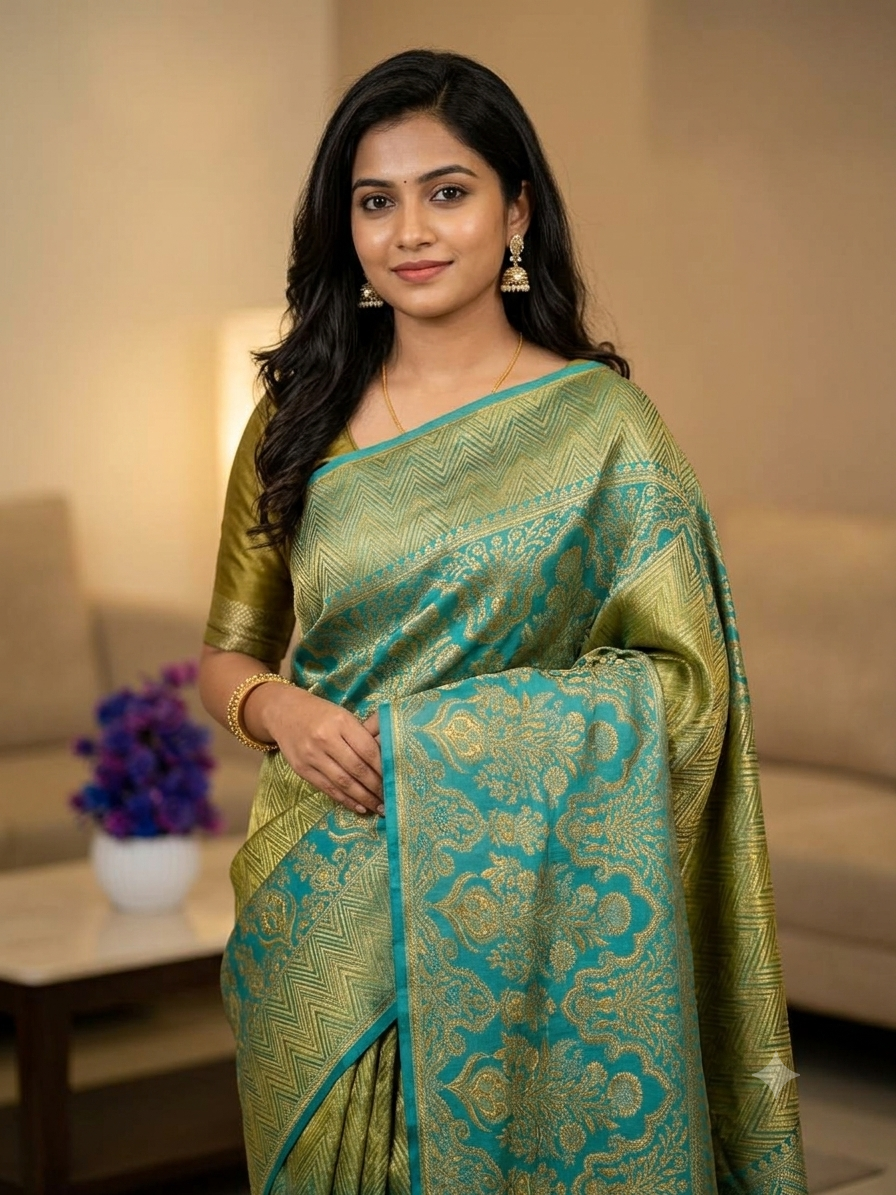 Pure Kanchipuram Silk Saree