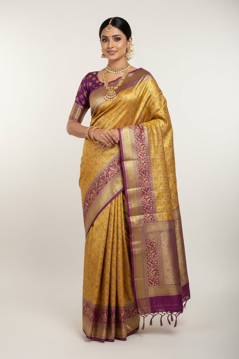 Pure Kanchipuram Silk Saree