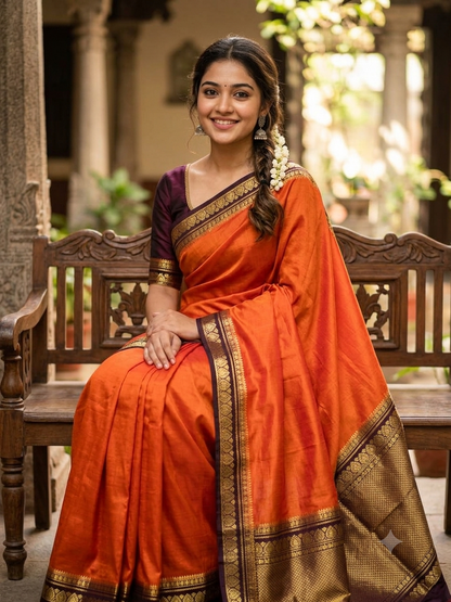 Pure Mysore Silk Saree.