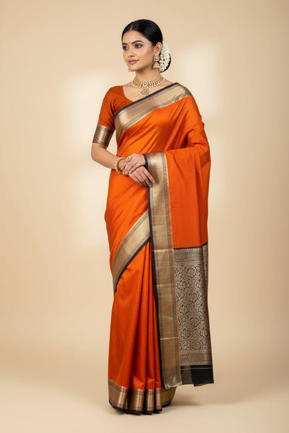 Pure Mysore Silk Saree.
