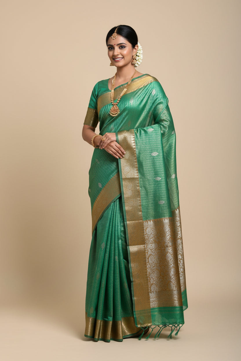 Kanchi Mix Silk Saree