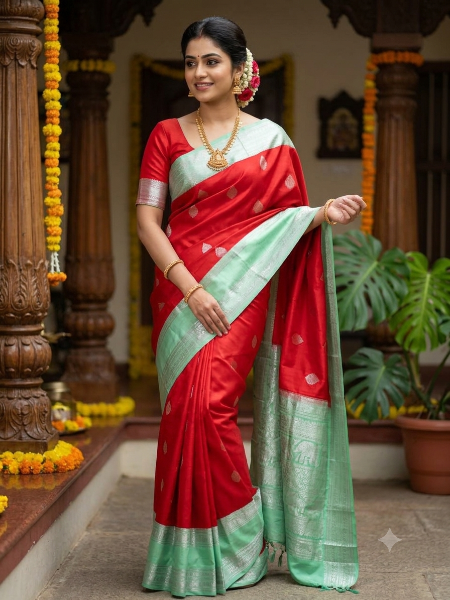 Pure Kanchipuram Silk Saree