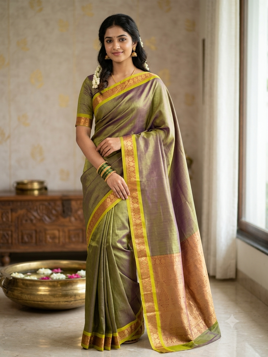Pure Cotton Silk Saree