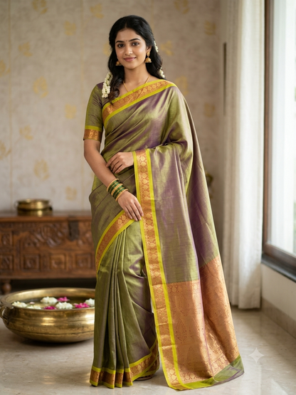Pure Cotton Silk Saree