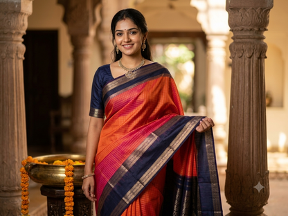 Pure Kanchipuram Silk Saree