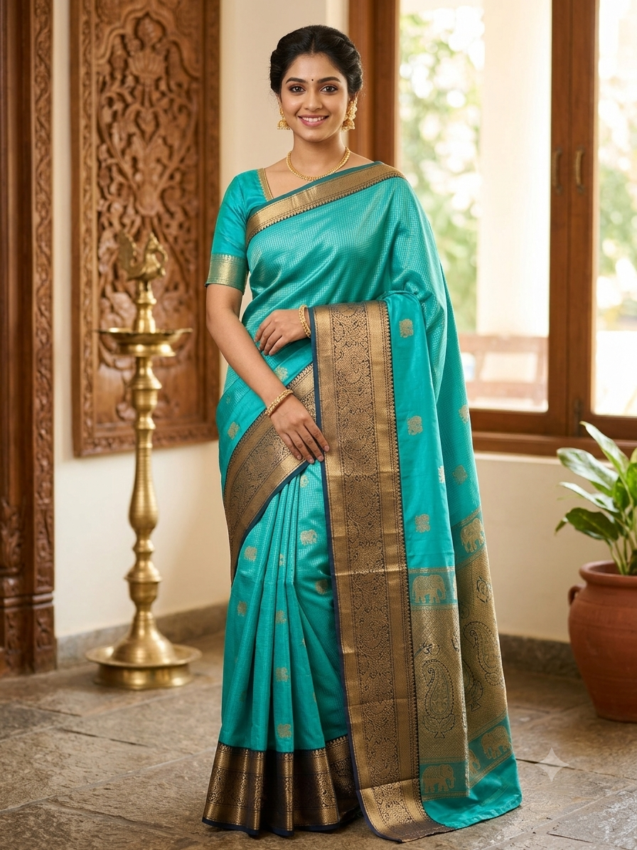 Pure Kanchipuram Silk Saree