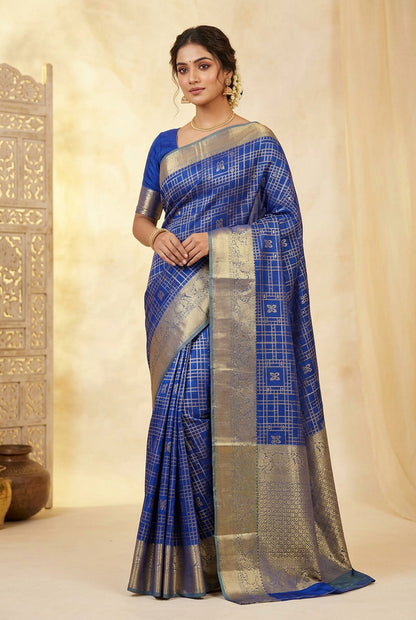 Kanchi Mix Silk Saree