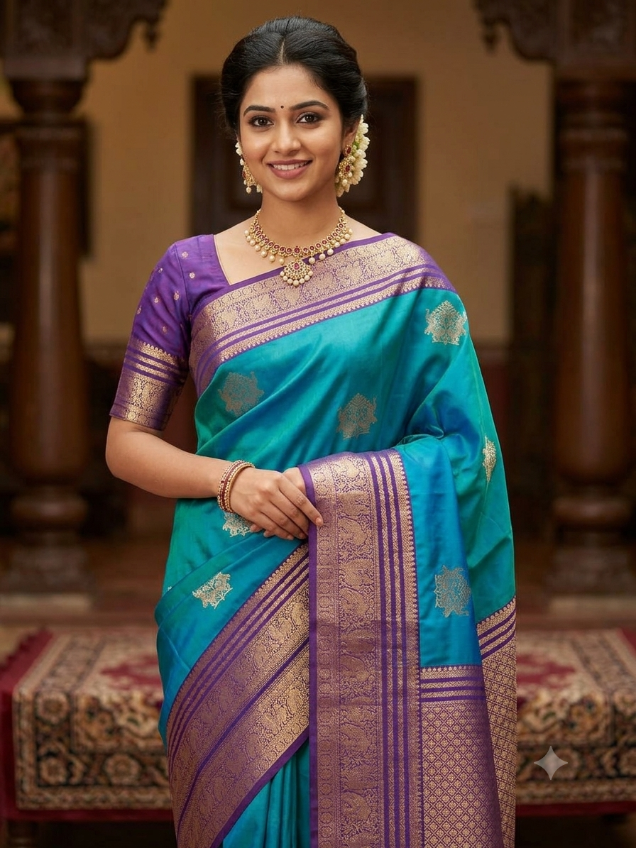 Pure Kanchipuram Silk Saree