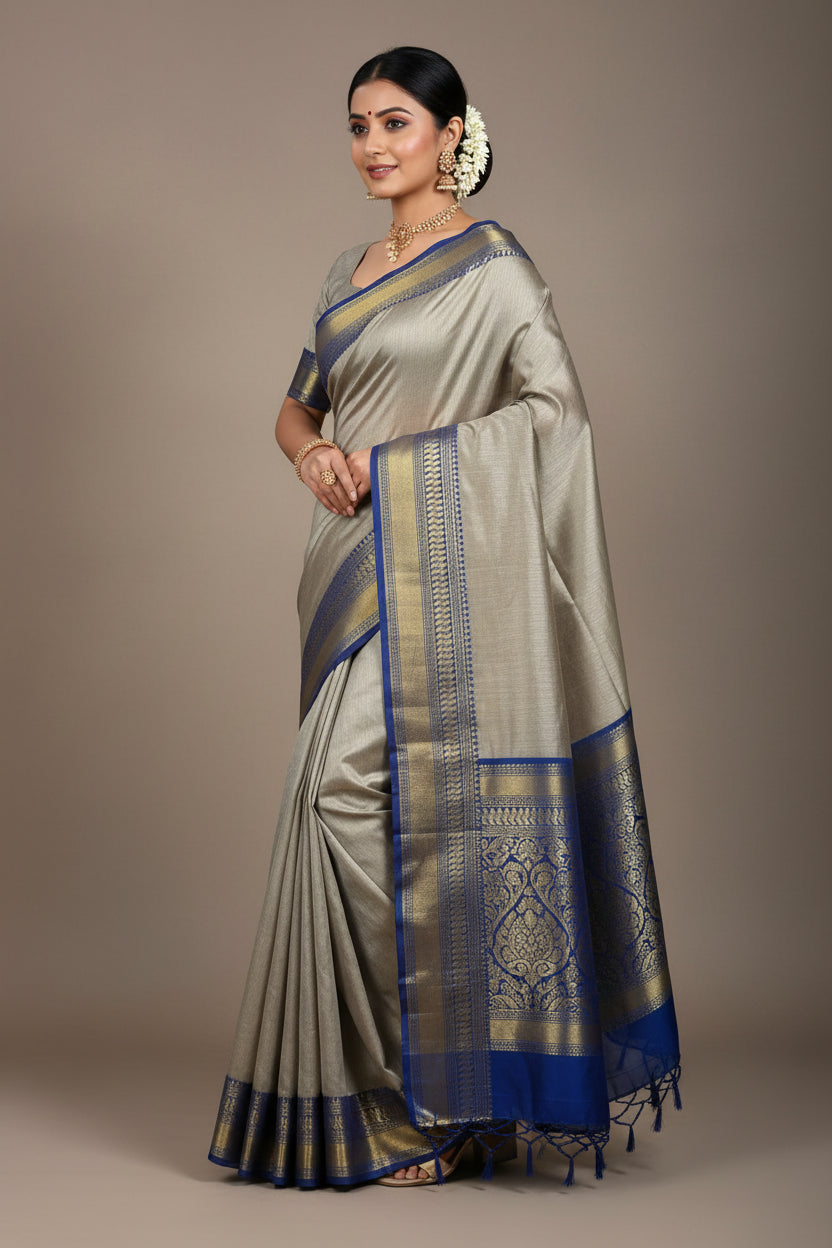 Pure Cotton Silk Saree