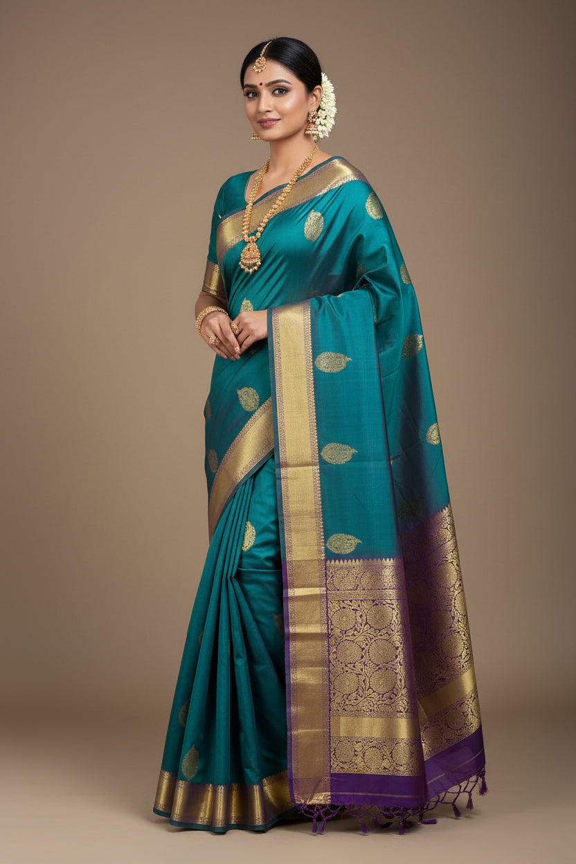 Pure Kanchipuram Silk Saree