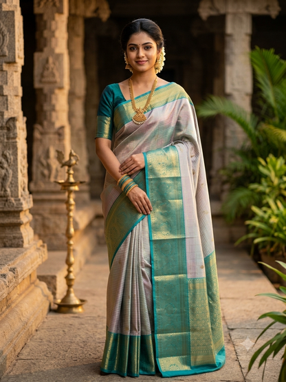Pure Kanchipuram Silk Saree