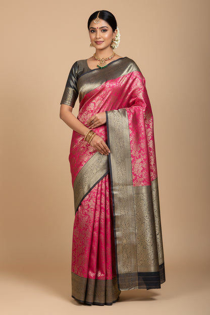 Kanchi Mix Silk Saree