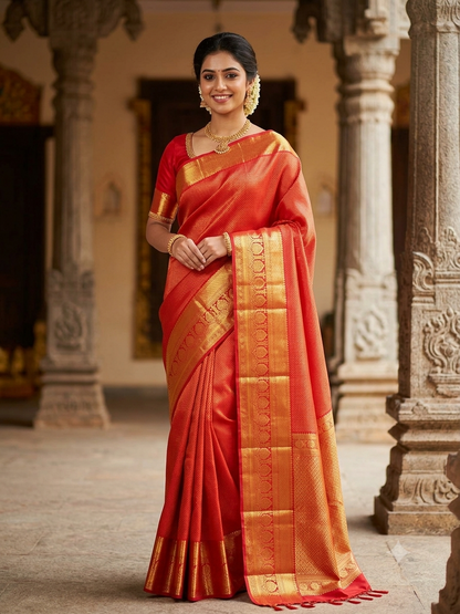 Pure Kanchipuram Silk Saree
