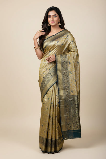 Kanchi Mix Silk Saree