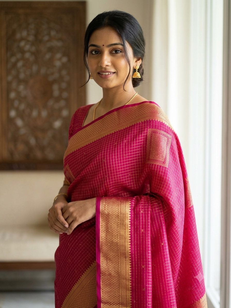 Pure Mysore Silk Saree.