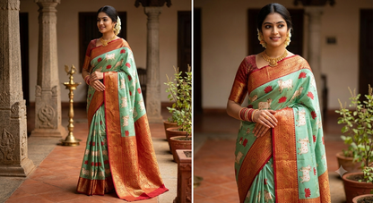 Pure Kanchipuram Silk Saree