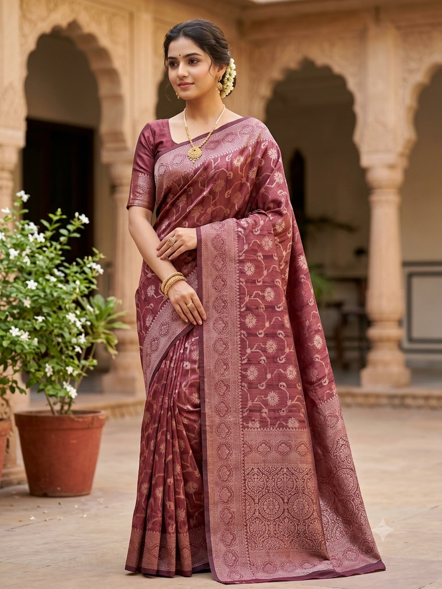 Pure Cotton Silk Saree