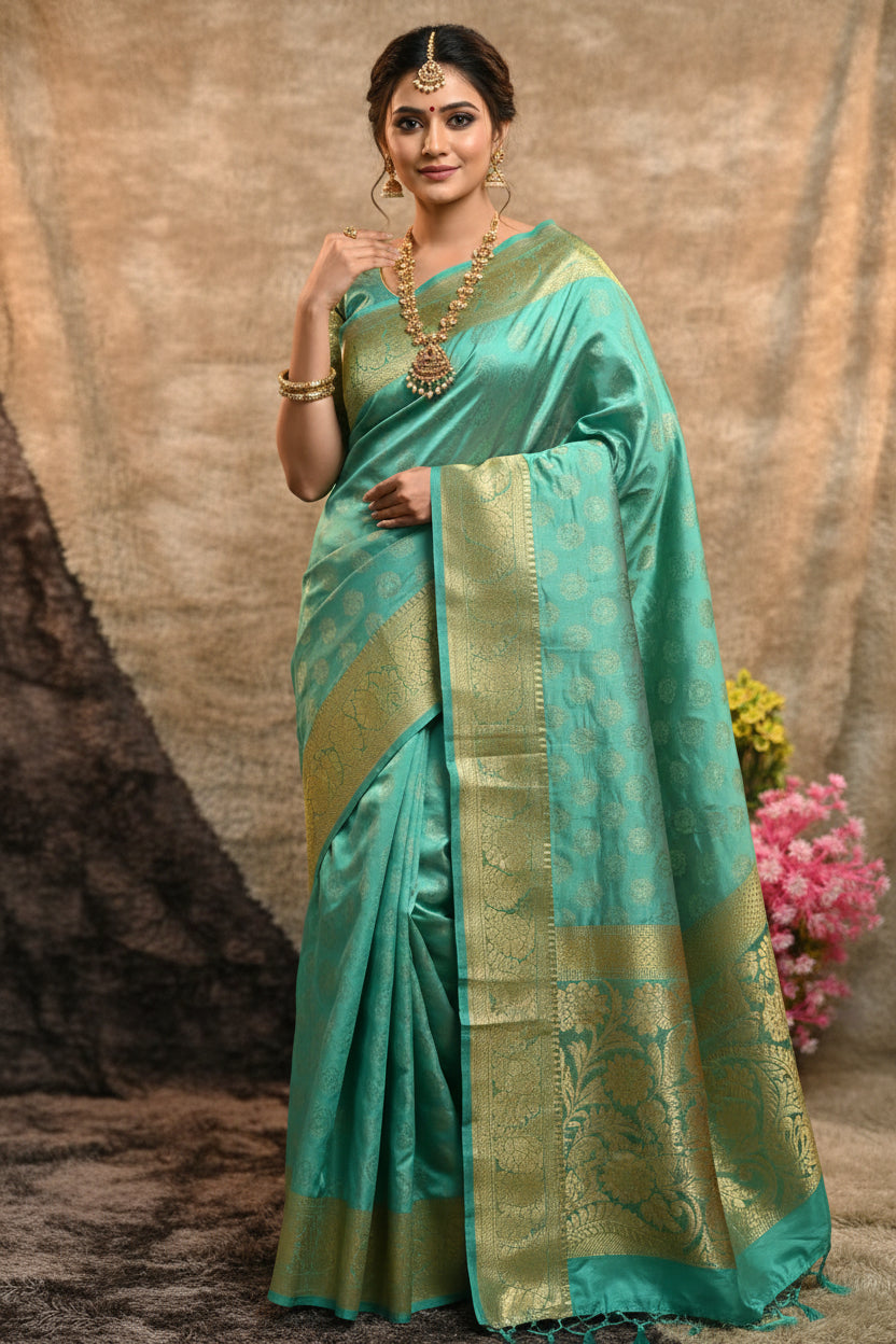 Raw Silk Saree.