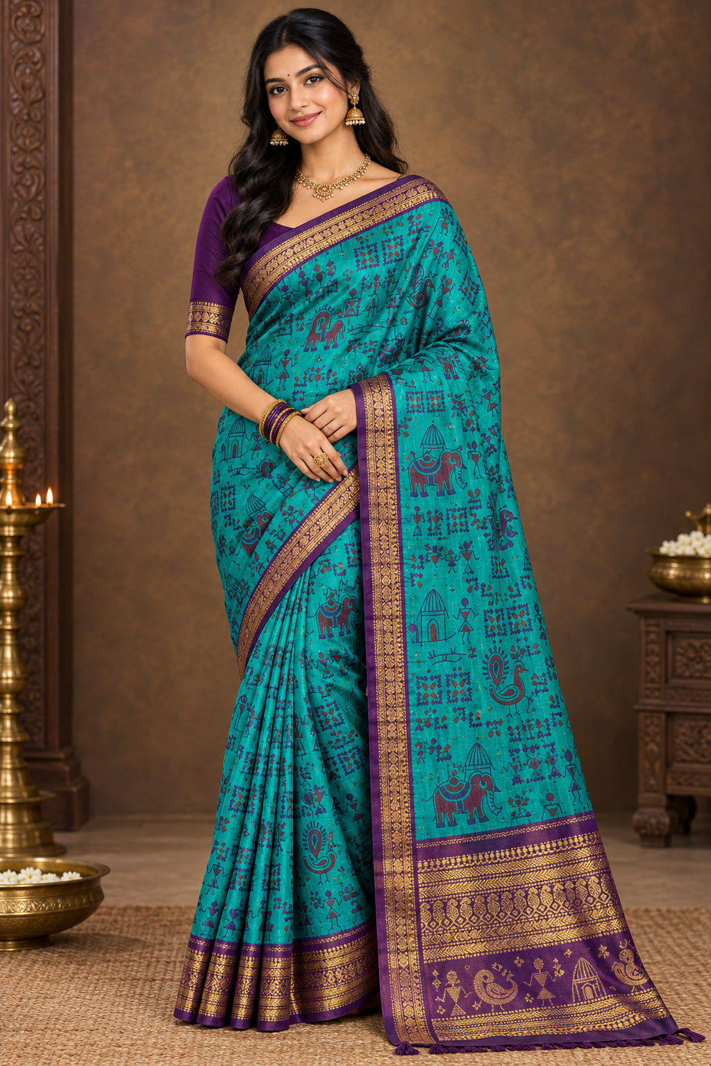 Pure Cotton Silk Saree