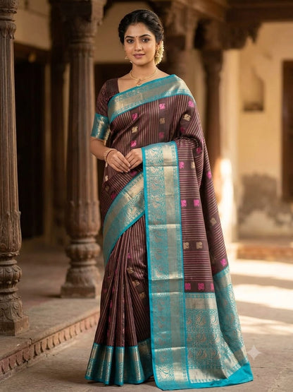 Pure Kanchipuram Silk Saree