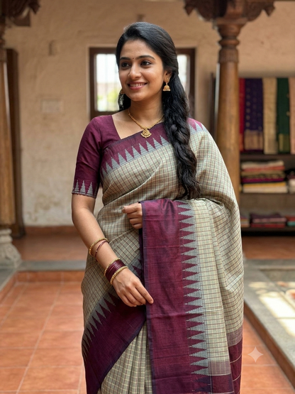 Pure Cotton Silk Saree