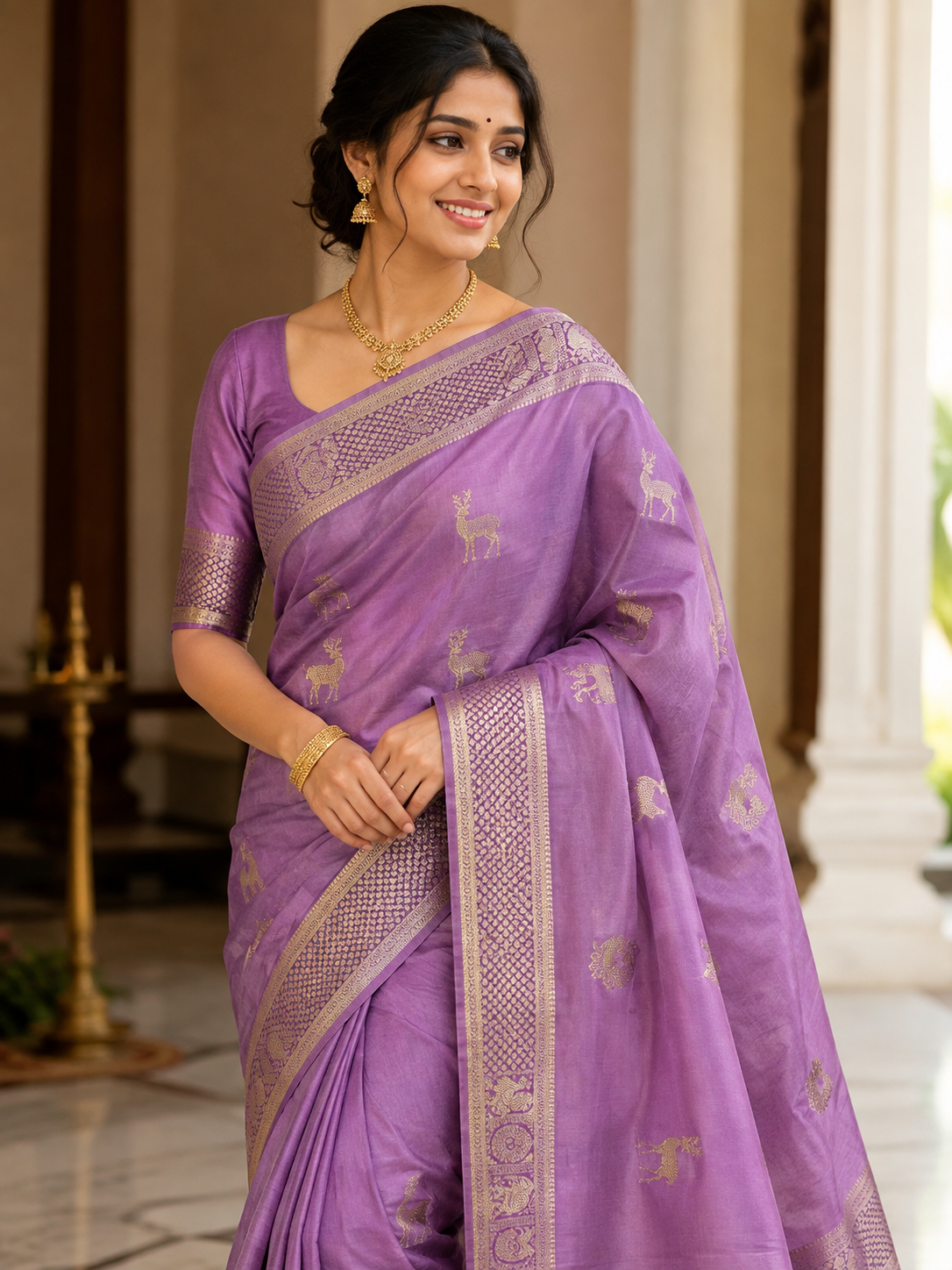 Pure Mysore Silk Saree.