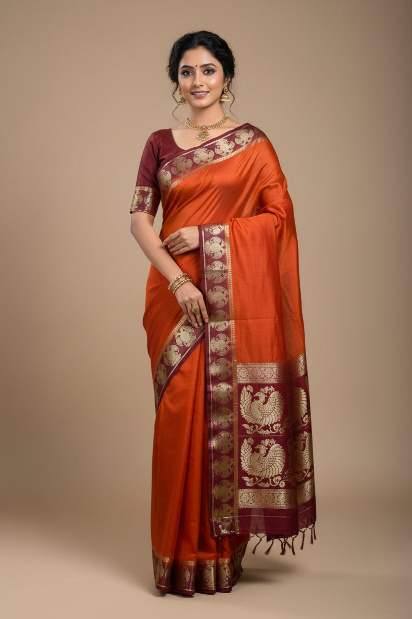 Artificial / Mix Crape Sarees