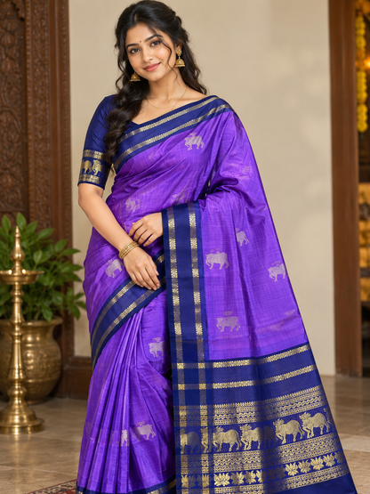 Pure Kanchipuram Silk Saree