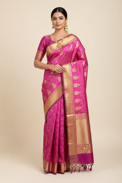 Raw Silk Saree.